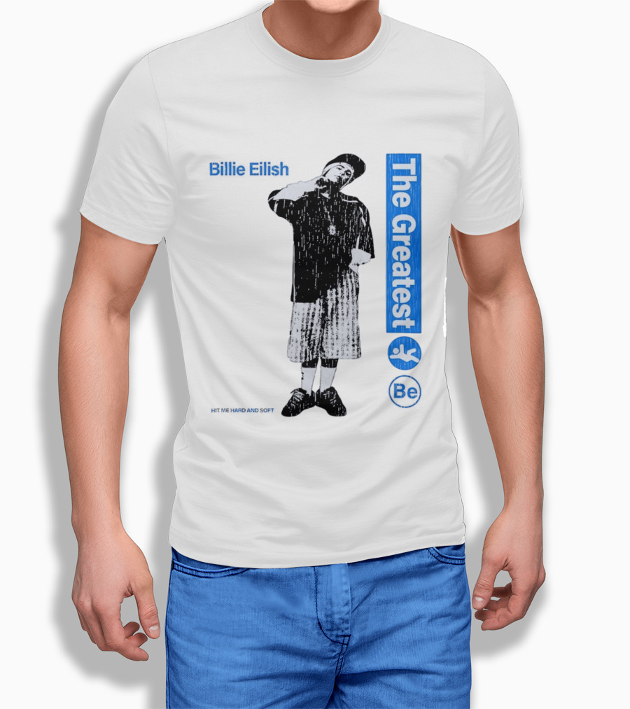 Billie Eilish The Greatest Y2K Street Style Hip Hop Iconic Look T-Shirt