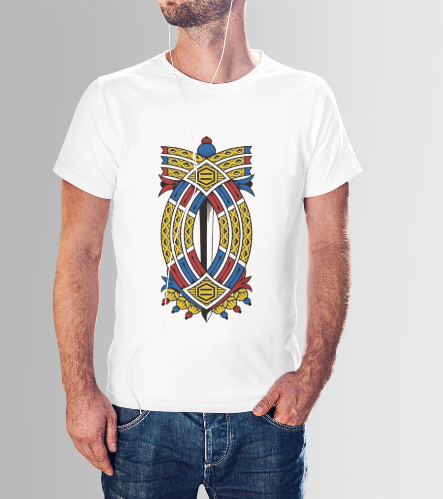 Dolly Noire Sette Di Spade Triestine Card T-Shirt