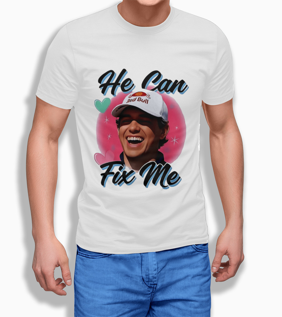 He Can Fix Me Jett Lawrence Red Bull Cap T-Shirt
