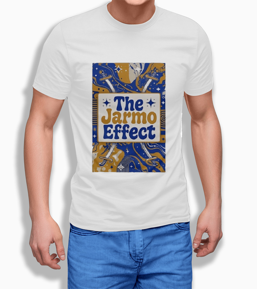 The Jarmo Effect Sword Star Moon Fantasy Swords Stars Moons T-Shirt