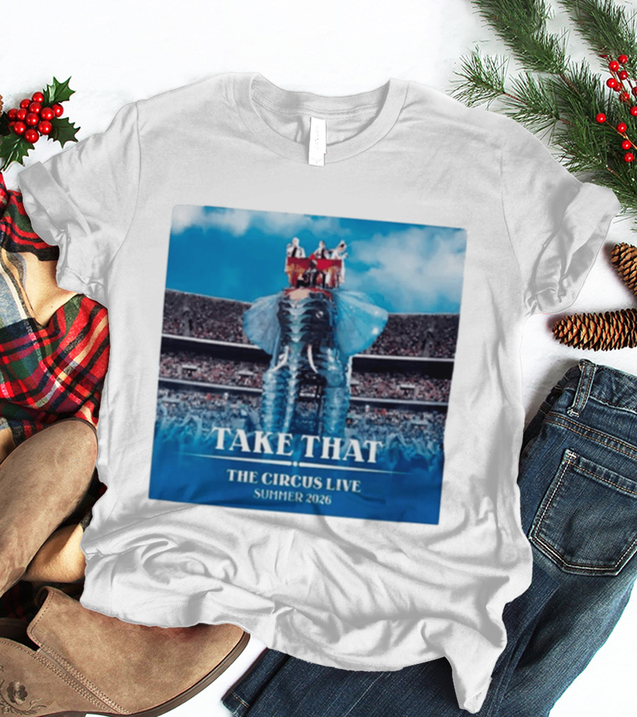 Take That The Circus Live Summer 2026 Stadium Performance T-Shirt