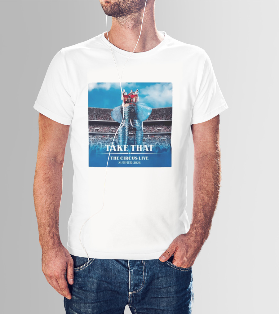 Take That The Circus Live Summer 2026 Stadium Performance T-Shirt