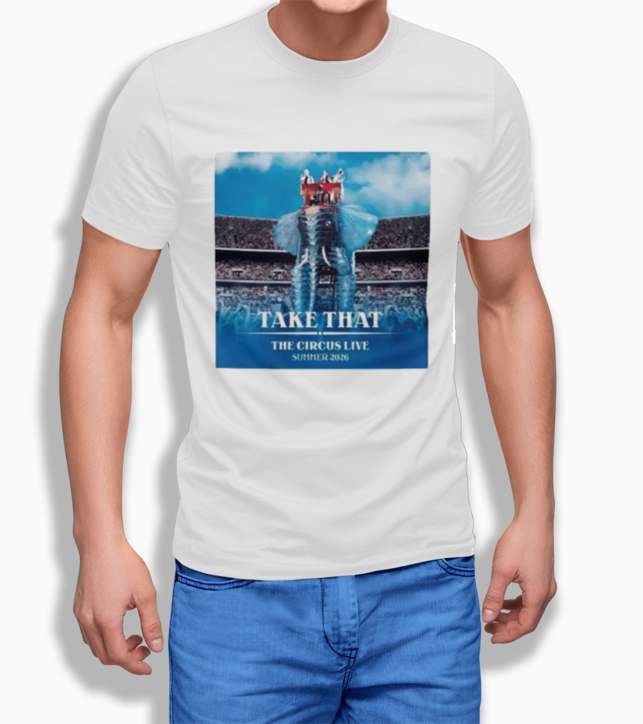Take That The Circus Live Summer 2026 Stadium Performance T-Shirt