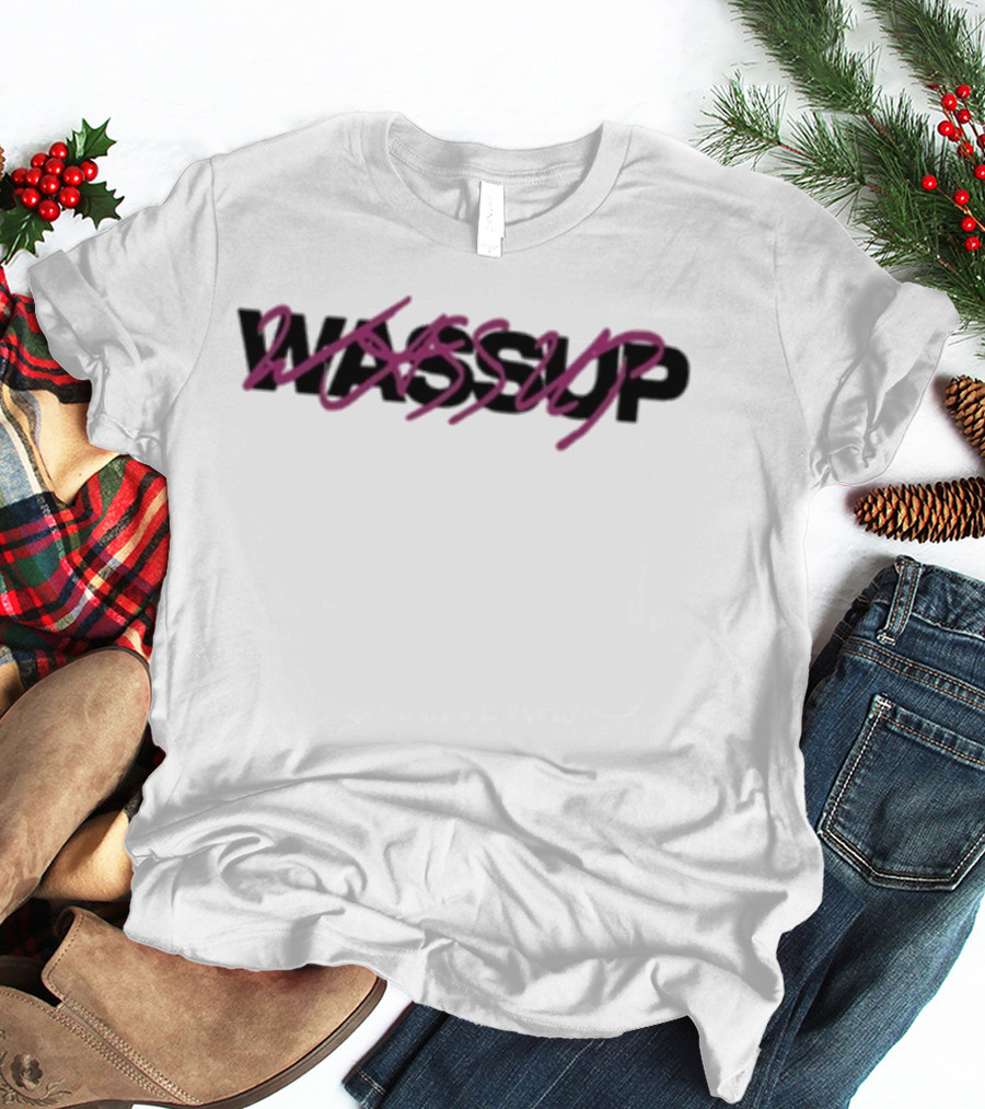 Wassup Young Miko Hot Girls Listen To Trendy T-Shirt
