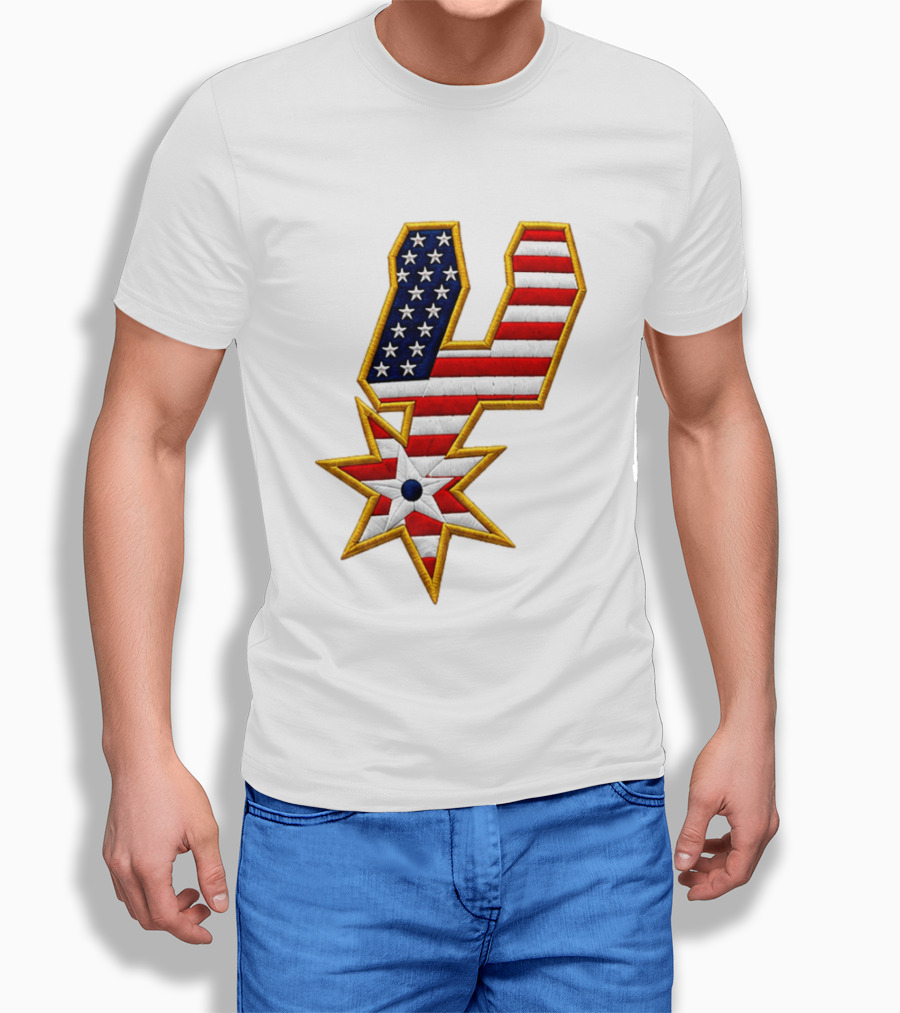 America 250th Anniversary Spurs Stars And Stripes T-Shirt