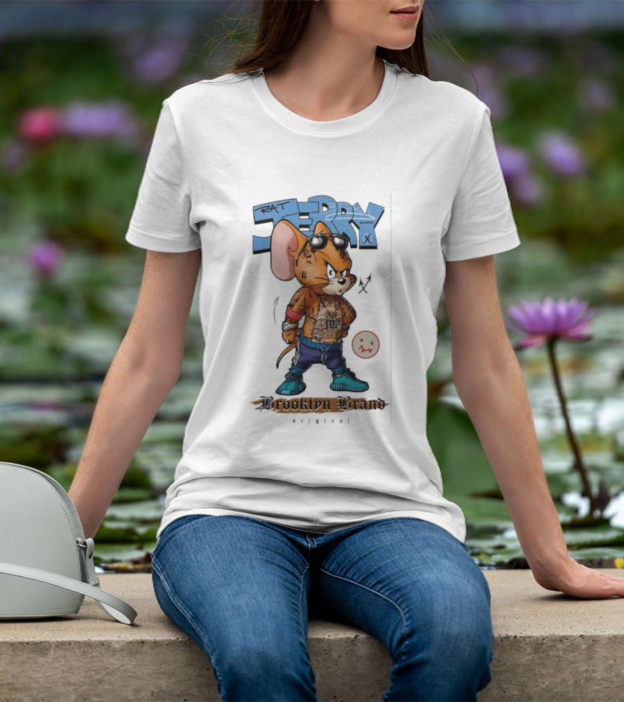 Rat Jerry No Limits Brooklyn Brand Original T-Shirt