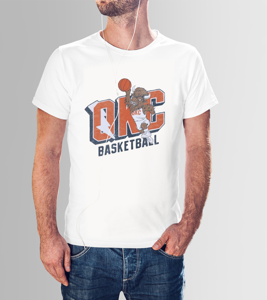 OKC Basketball Rumble Oklahoma City Thunder NBA T-Shirt