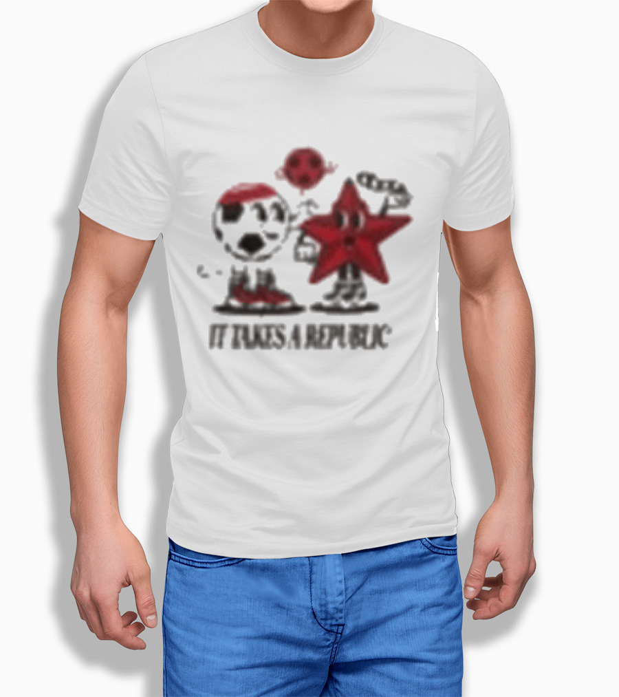 Sacramento Republic It Takes A Republic Soccer Star And Friend T-Shirt