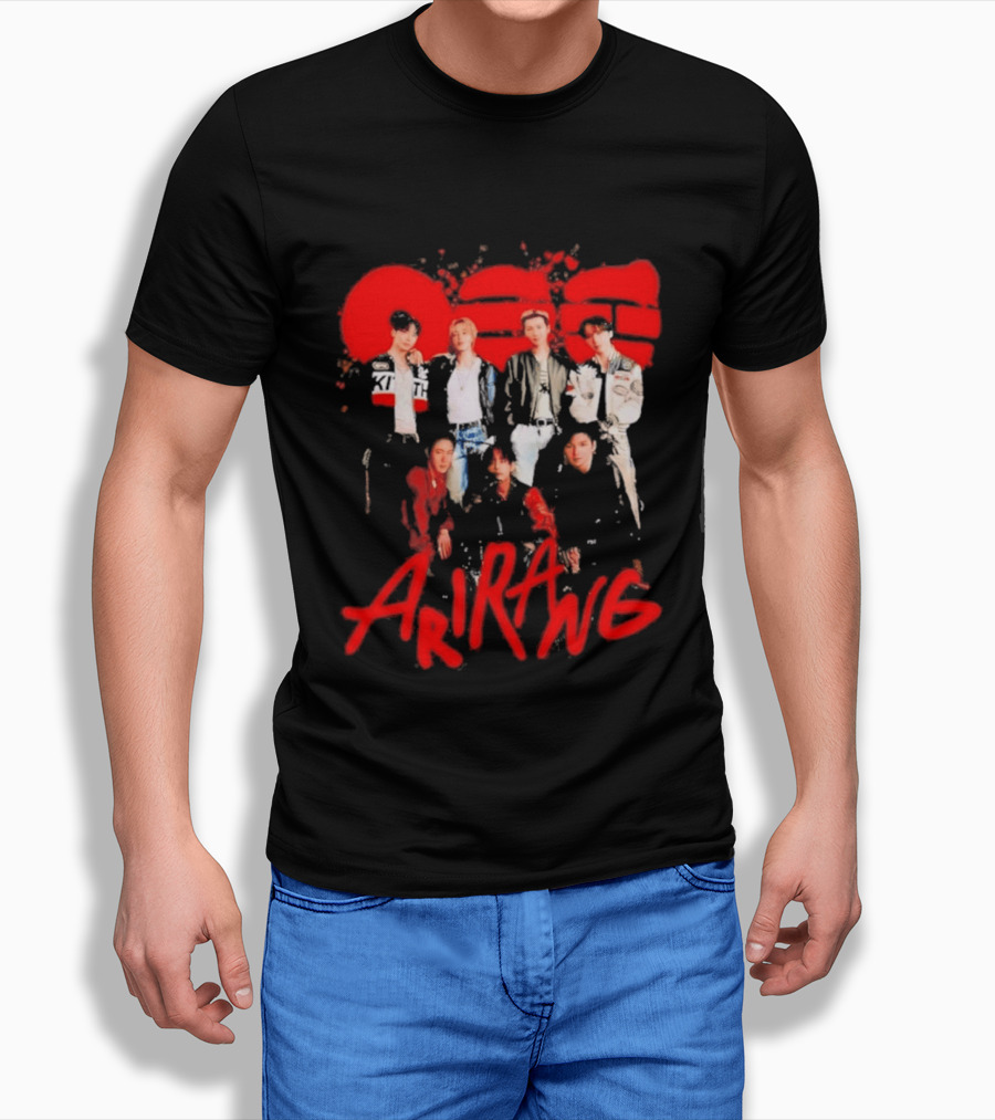 Bangtan Members Arirang Magazine Style Fashion Concept T-Shirt