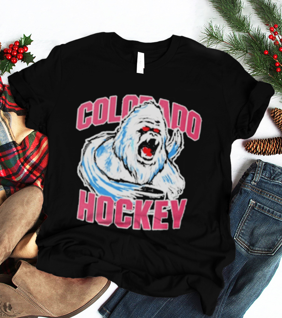 Colorado Hockey Yeti Rampage Cold Weather Beast T-Shirt