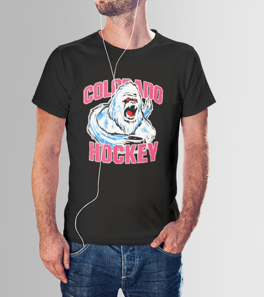 Colorado Hockey Yeti Rampage Cold Weather Beast T-Shirt