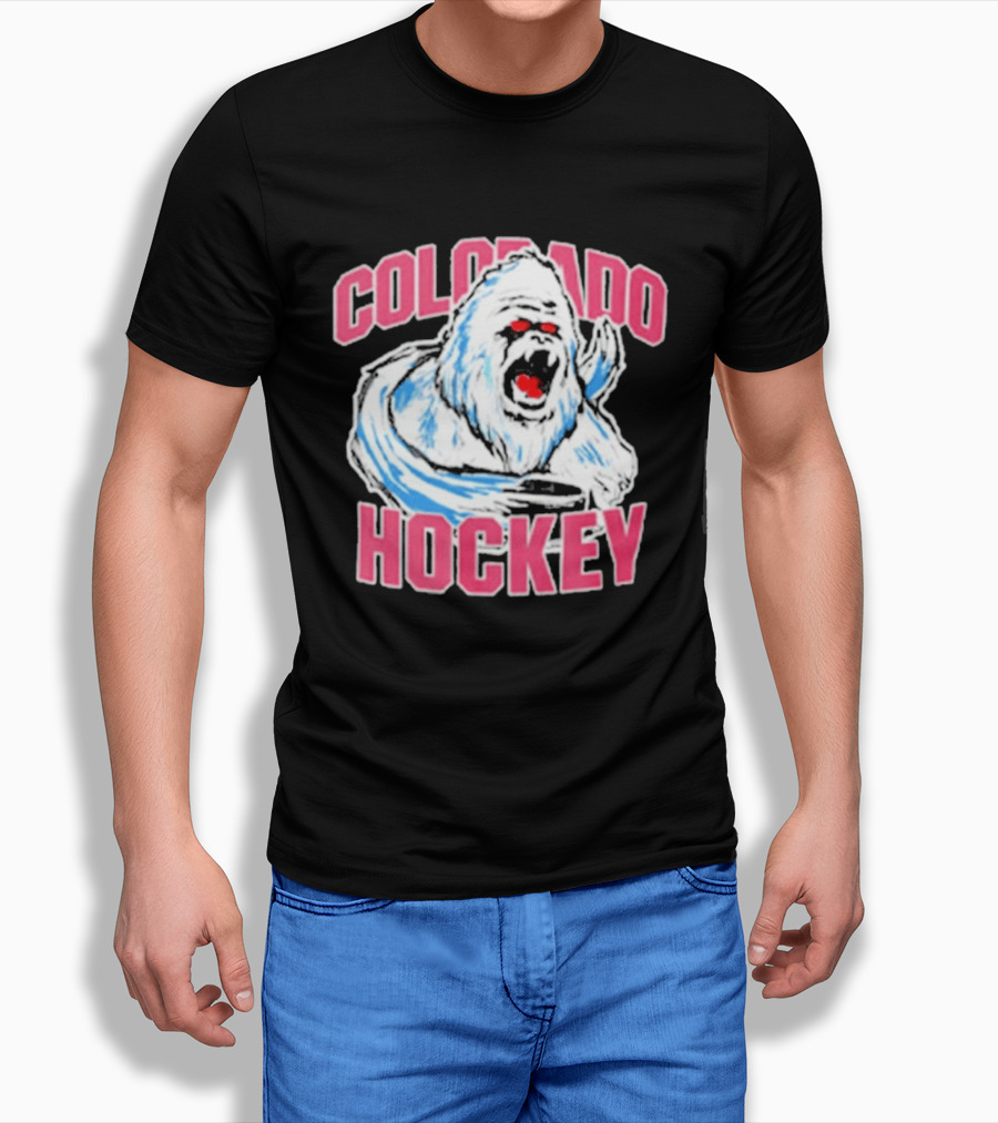 Colorado Hockey Yeti Rampage Cold Weather Beast T-Shirt