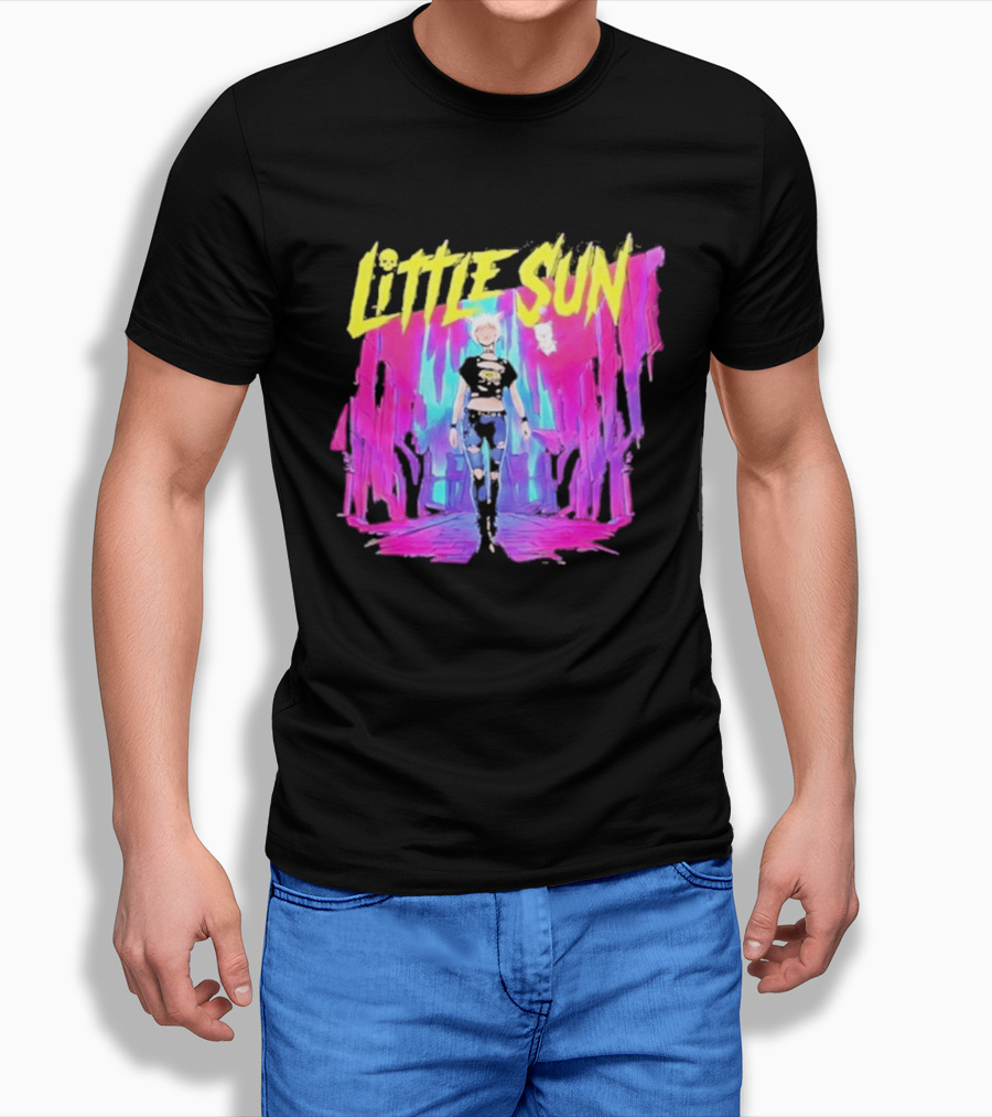 Cyberpunk 2077 Little Sun Neon Street T-Shirt