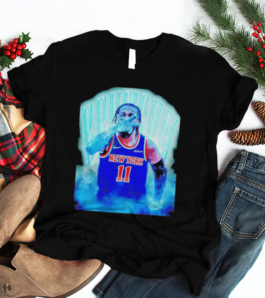 New York Ice Man Brunson 11 Jersey Knicks T-Shirt
