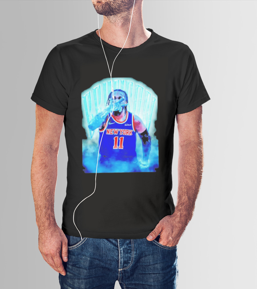 New York Ice Man Brunson 11 Jersey Knicks T-Shirt