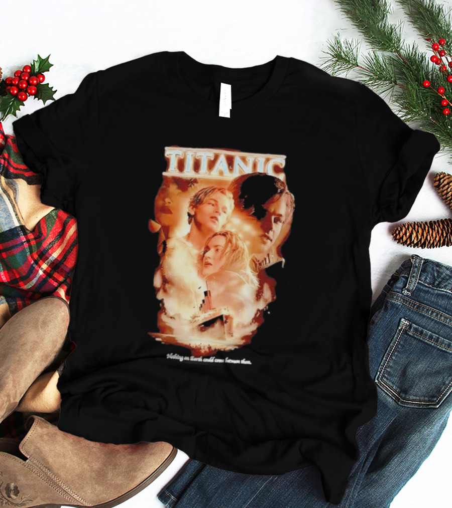 Titanic Jack Dawson Rose Dewitt Bukater Iconic Movie Romance T-Shirt