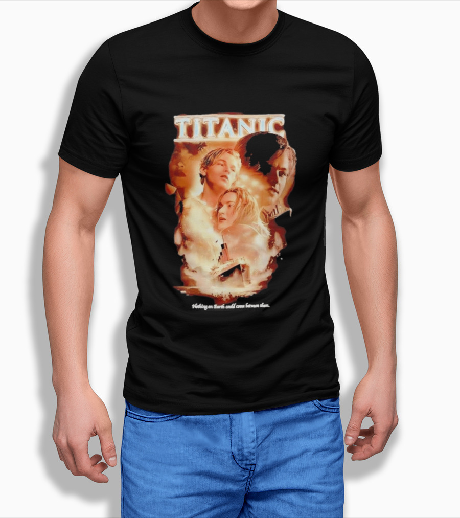 Titanic Jack Dawson Rose Dewitt Bukater Iconic Movie Romance T-Shirt