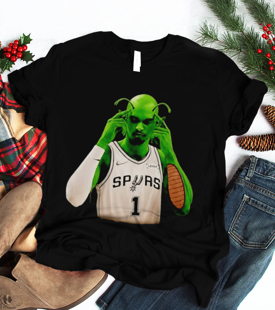 Keldon Johnson Piccolo Crossover San Antonio Spurs NBA 1 Ledger T-Shirt