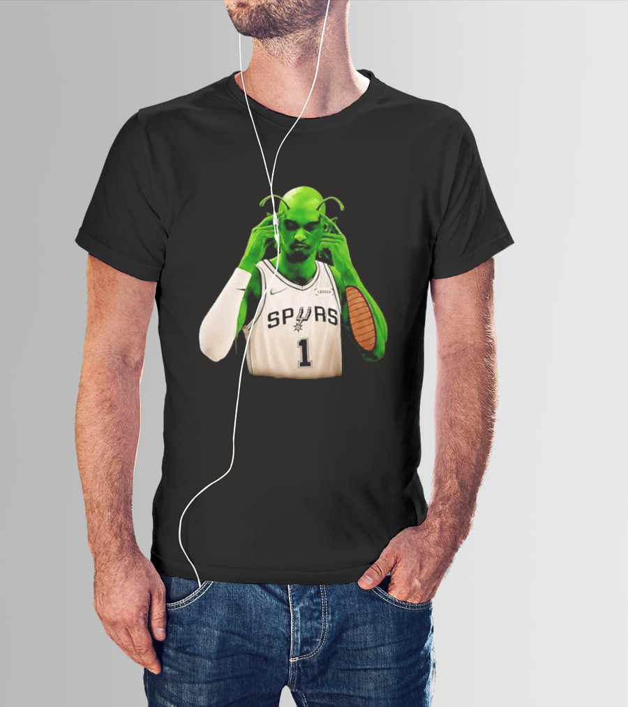 Keldon Johnson Piccolo Crossover San Antonio Spurs NBA 1 Ledger T-Shirt