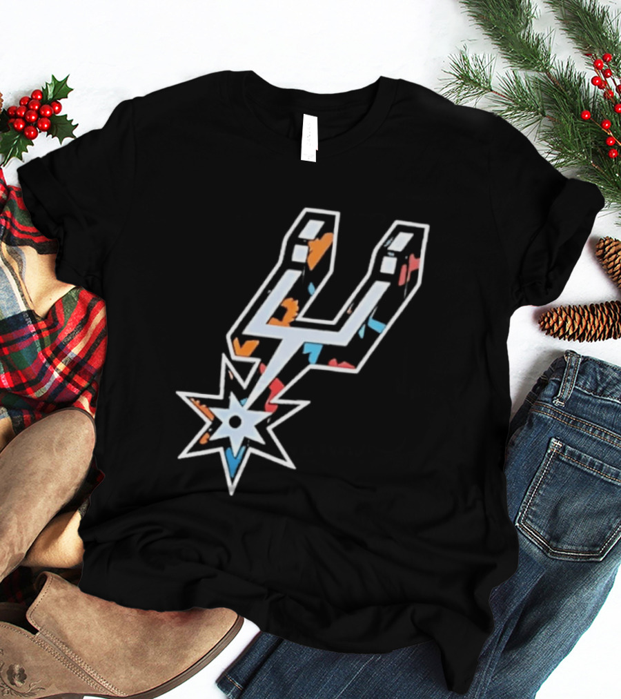 San Antonio Spurs Fiesta Colors NBA T-Shirt