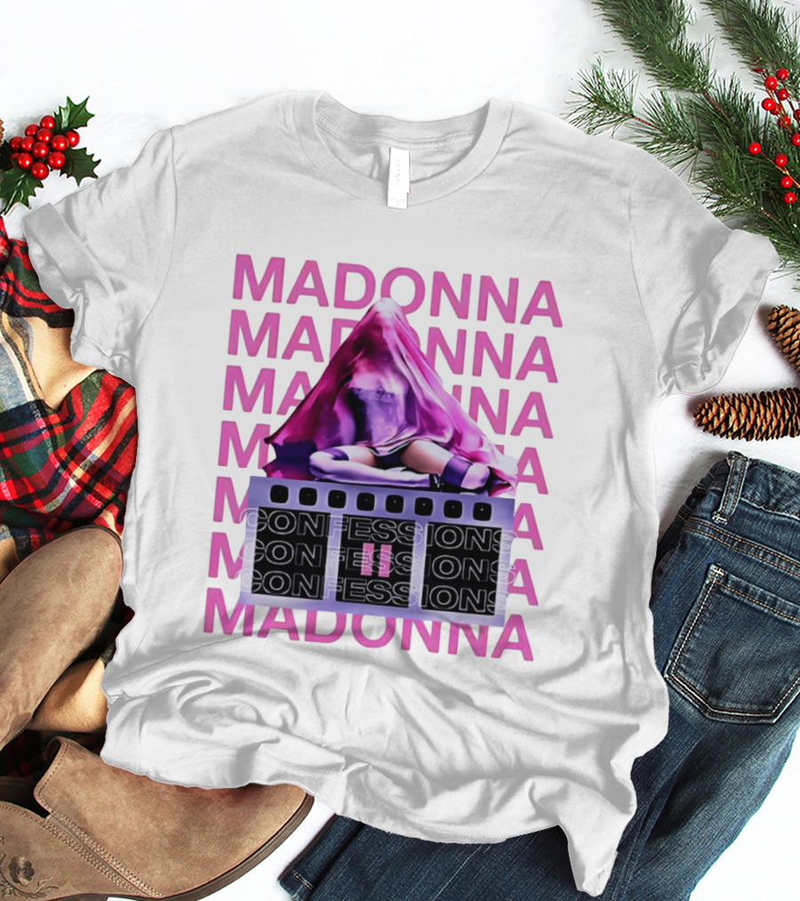 Madonna Confessions II Pink Veil Performance T-Shirt