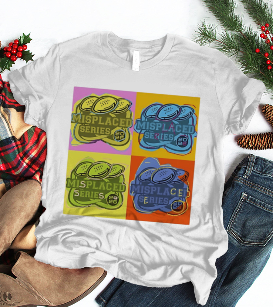 Misplaced Series 2026 Pop Art Coins Quadrant T-Shirt