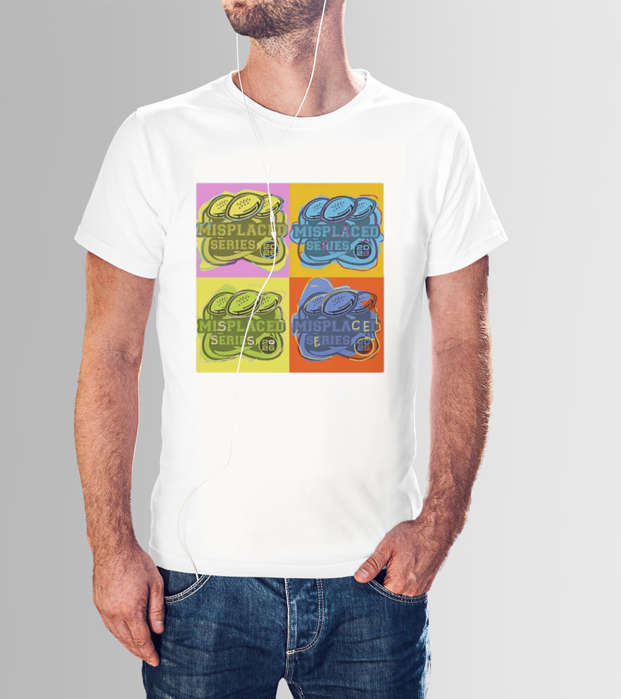 Misplaced Series 2026 Pop Art Coins Quadrant T-Shirt