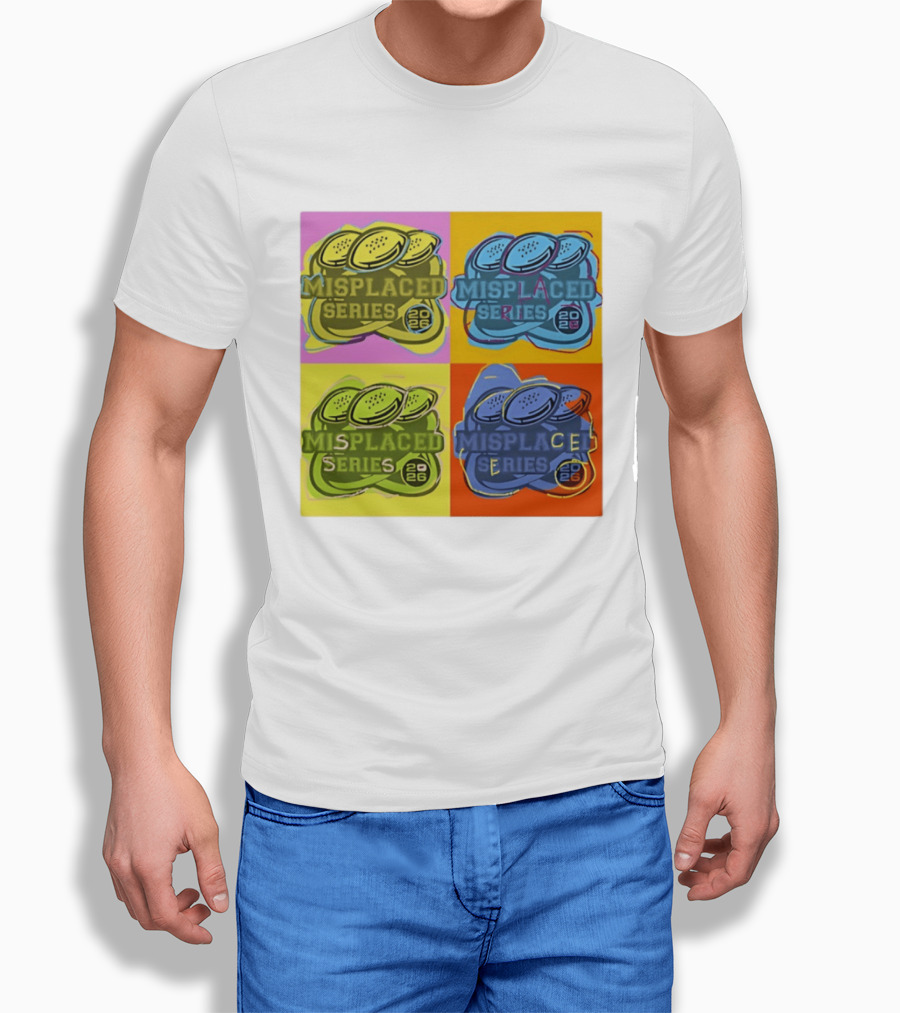 Misplaced Series 2026 Pop Art Coins Quadrant T-Shirt