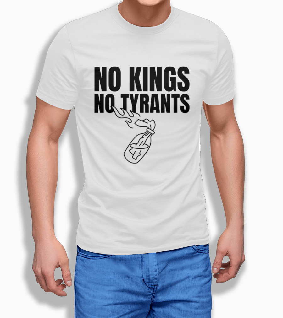 Molotov Anarchy Revolution Rebellion Democracy Sovereignty Liberty No Kings No Tyrants T-Shirt