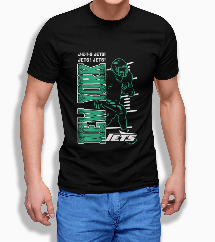 New York Jets Jets Football Player T-Shirt