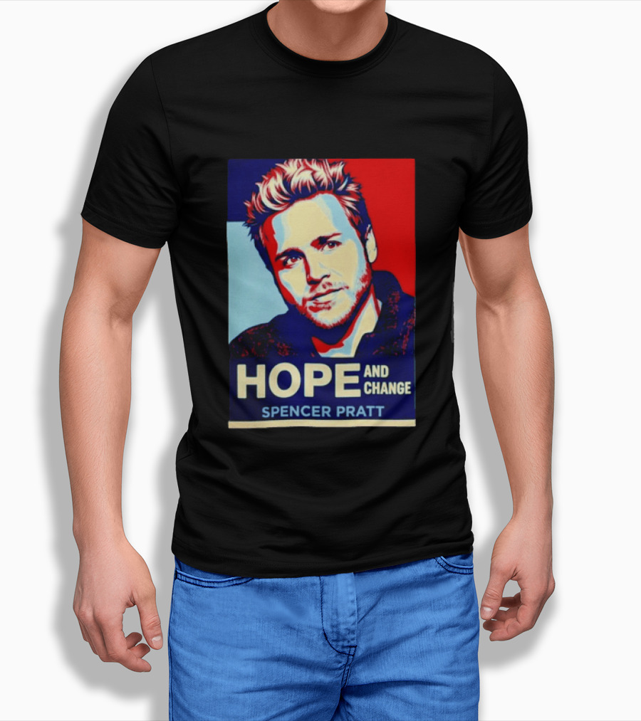 Spencer Pratt Hope And Change Iconic Pop T-Shirt