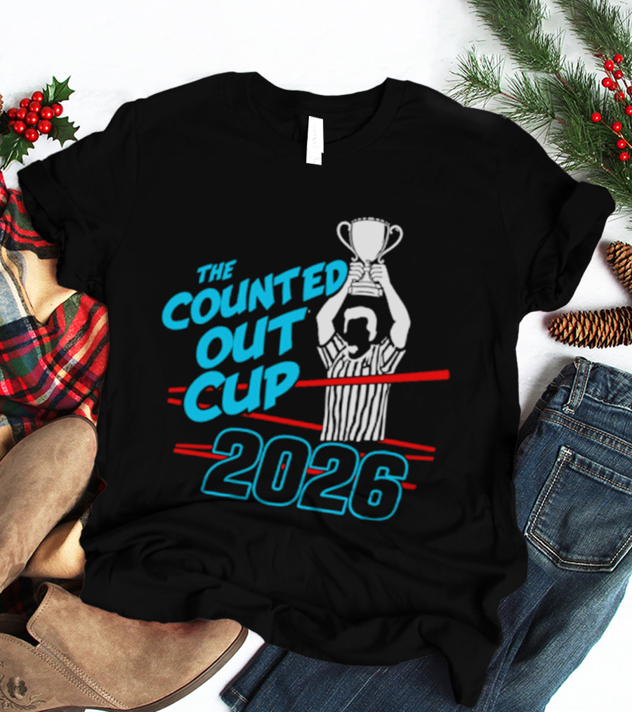 The Counted Out Cup 2026 Trophy Celebration T-Shirt