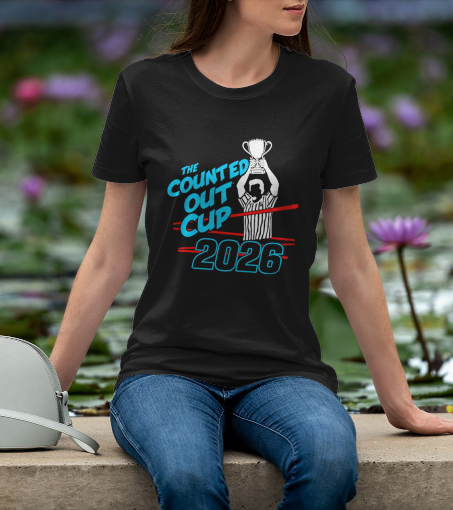 The Counted Out Cup 2026 Trophy Celebration T-Shirt