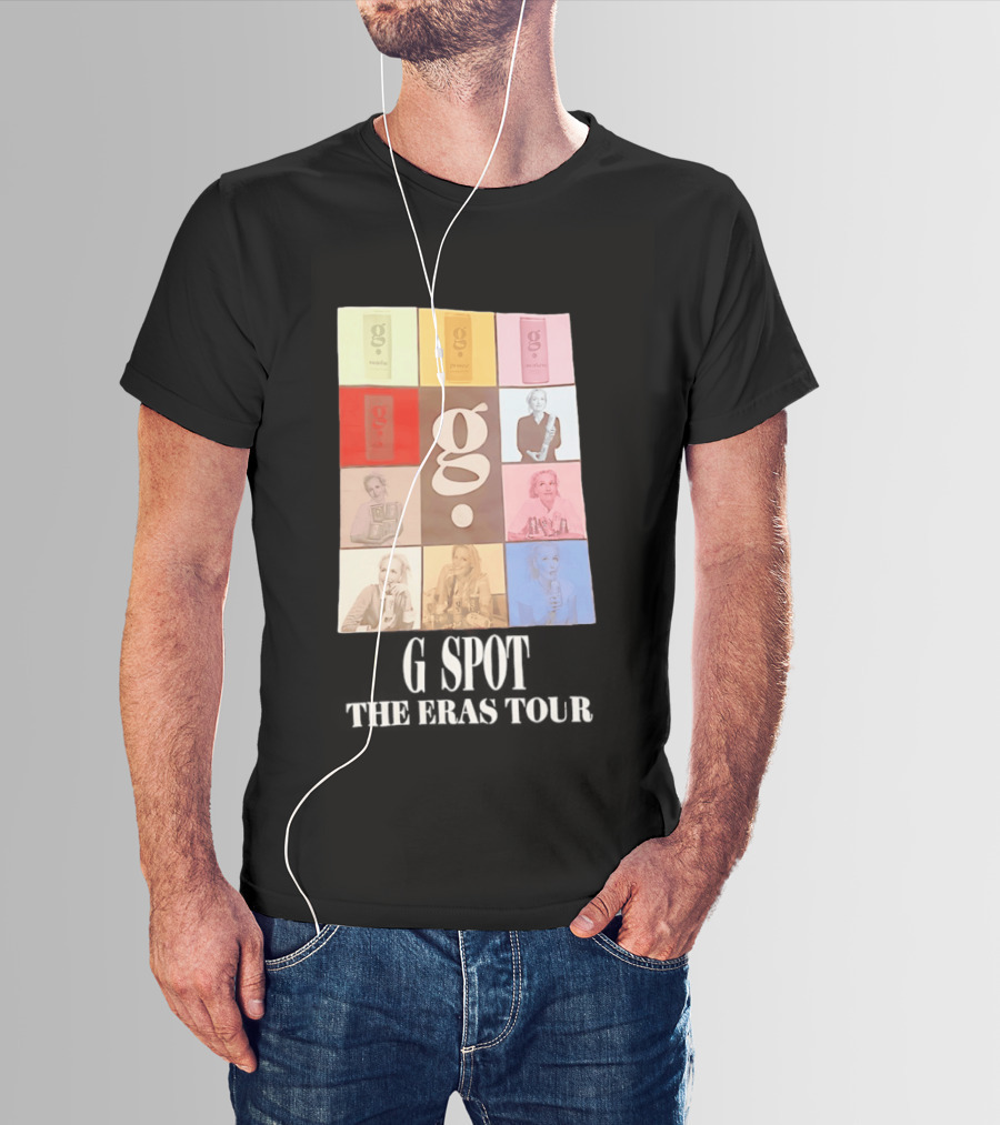 Gillian Anderson G Spot The Eras Tour Soothe Protect Awaken T-Shirt