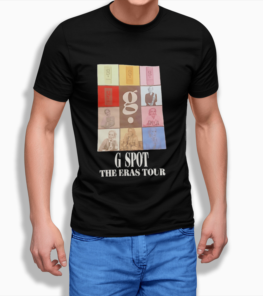 Gillian Anderson G Spot The Eras Tour Soothe Protect Awaken T-Shirt