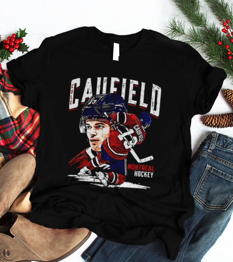 Cole Caufield Montreal Hockey T-Shirt