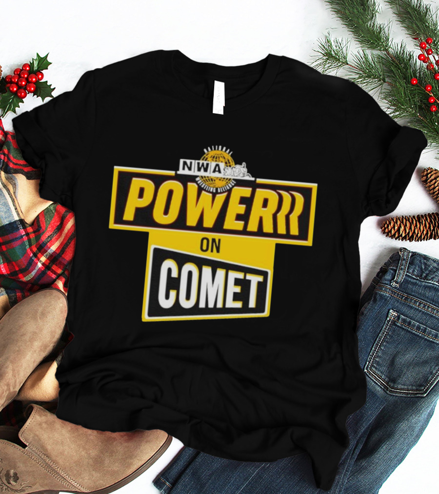 NWA Power On Comet Wrestling Alliance T-Shirt