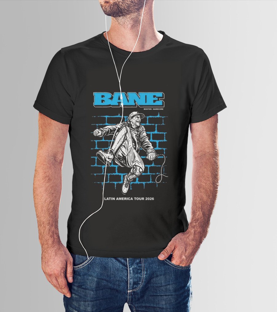 Bane Boston Hardcore Latin America Tour 2026 Jumper T-Shirt