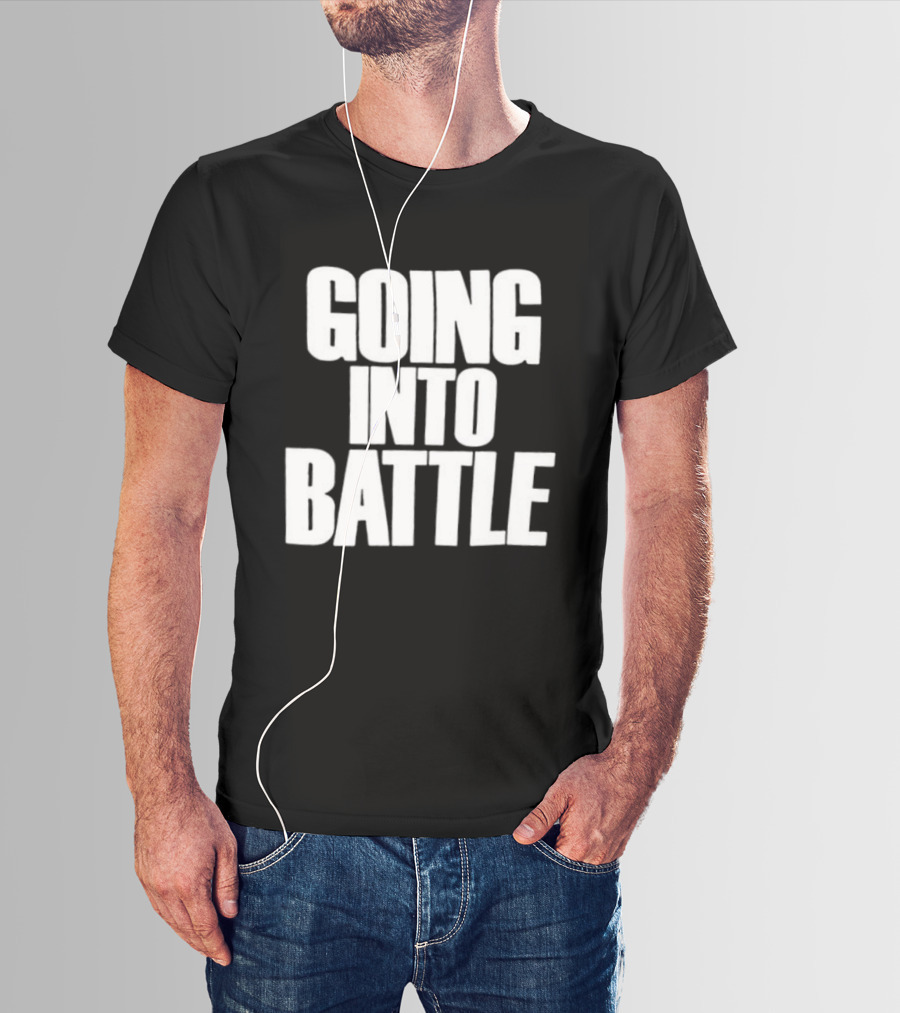 Cleveland Basketball Going Into Battle On The Shoulders Of The King 2 Sided T-Shirt