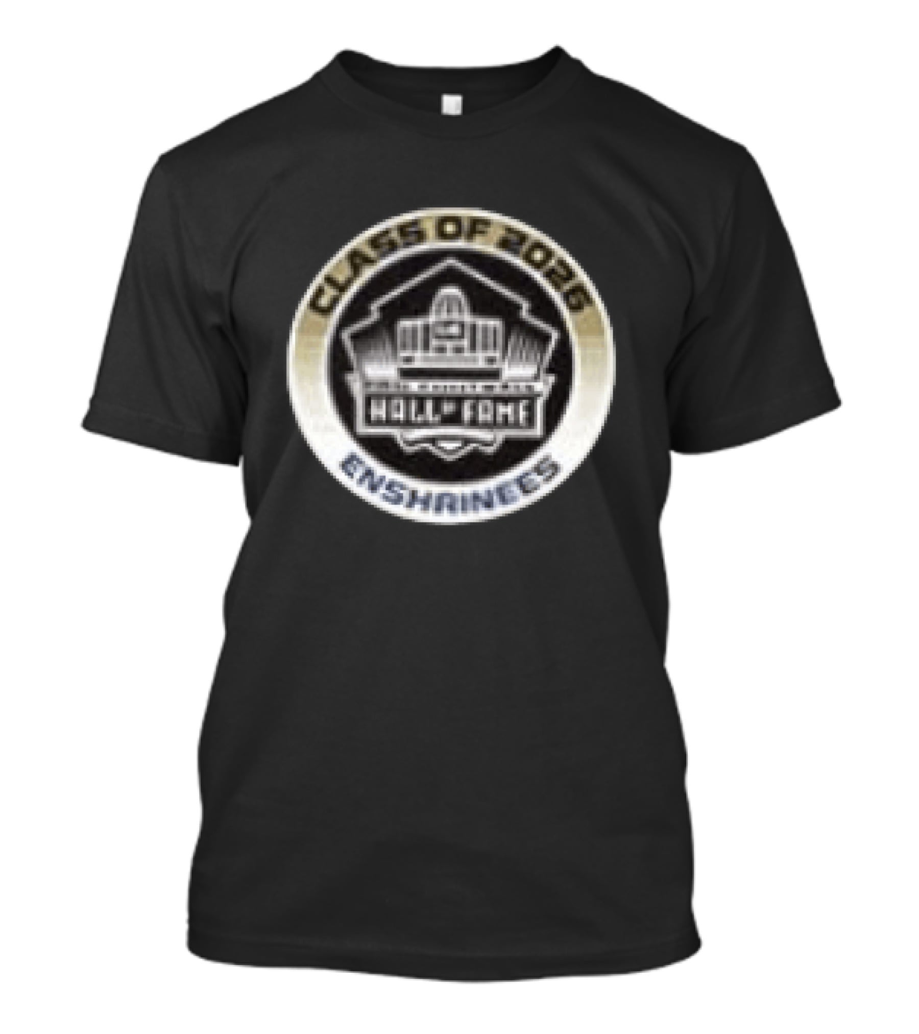 Drew Brees Roger Craig Class Of 2026 Pro Football Hall Of Fame Enshrinees Two Sided T-Shirt