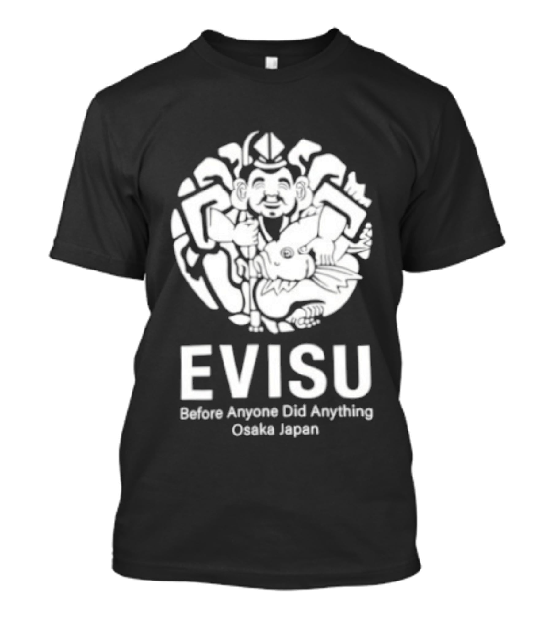 Evisu Before Anyone Did Anything Osaka Japan Iconic Graffiti Style Buddha T-Shirt