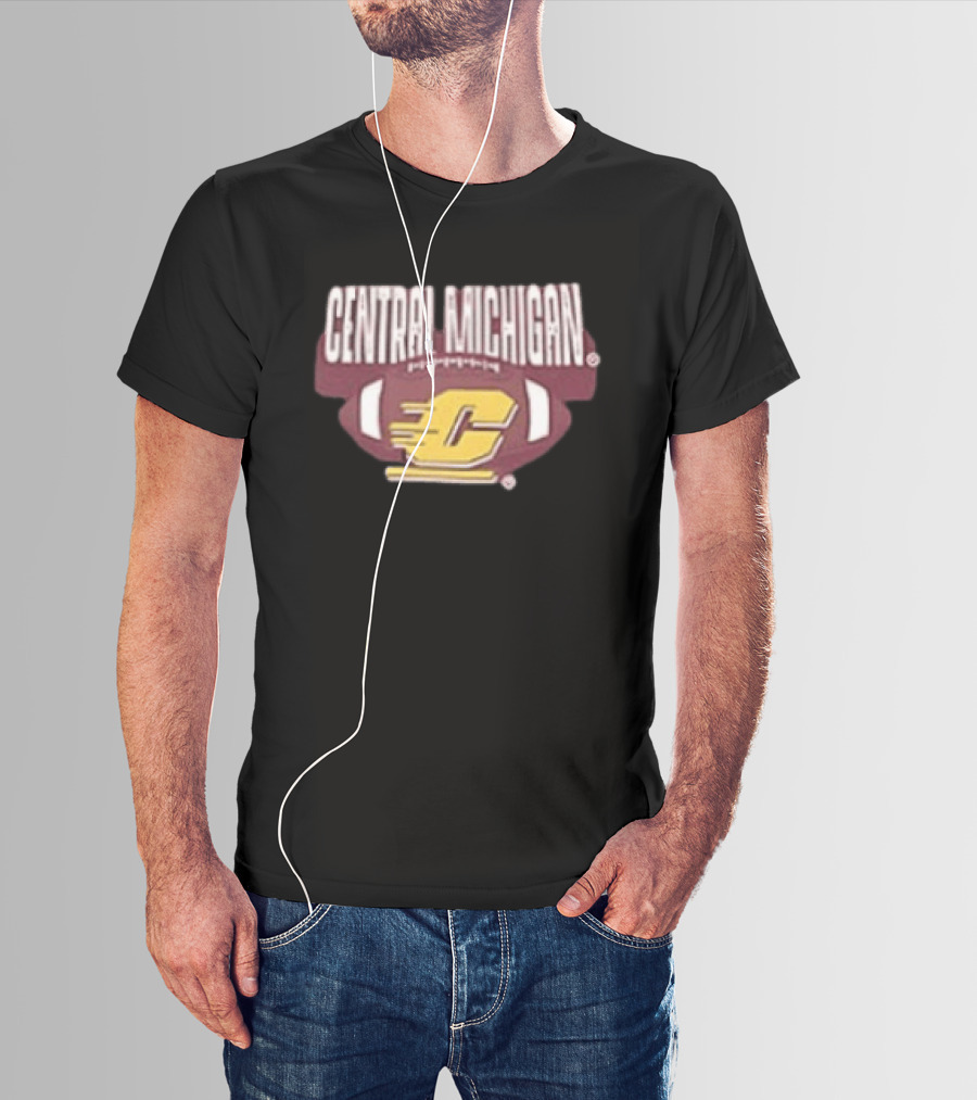Central Michigan Chippewas Football 2026 Schedule Two Sided T-Shirt