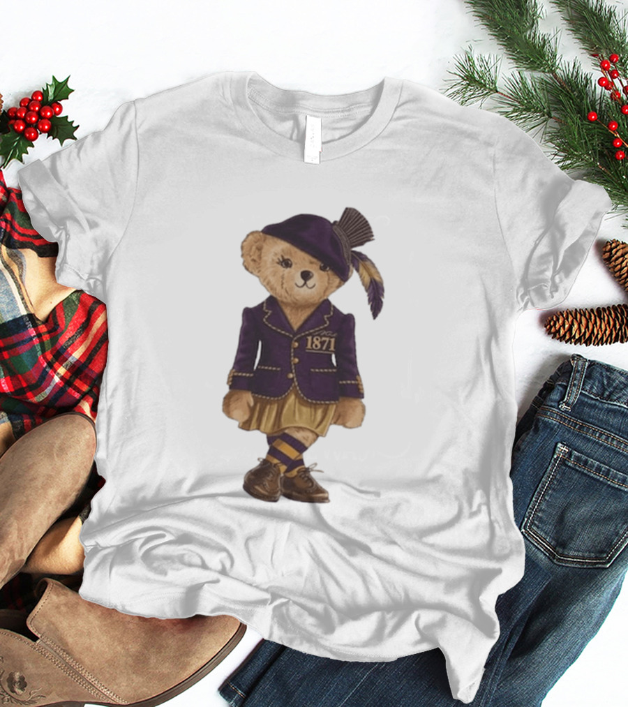 Alcorn State Polo Bear 1871 Lady Edition HBCU Fashion T-Shirt