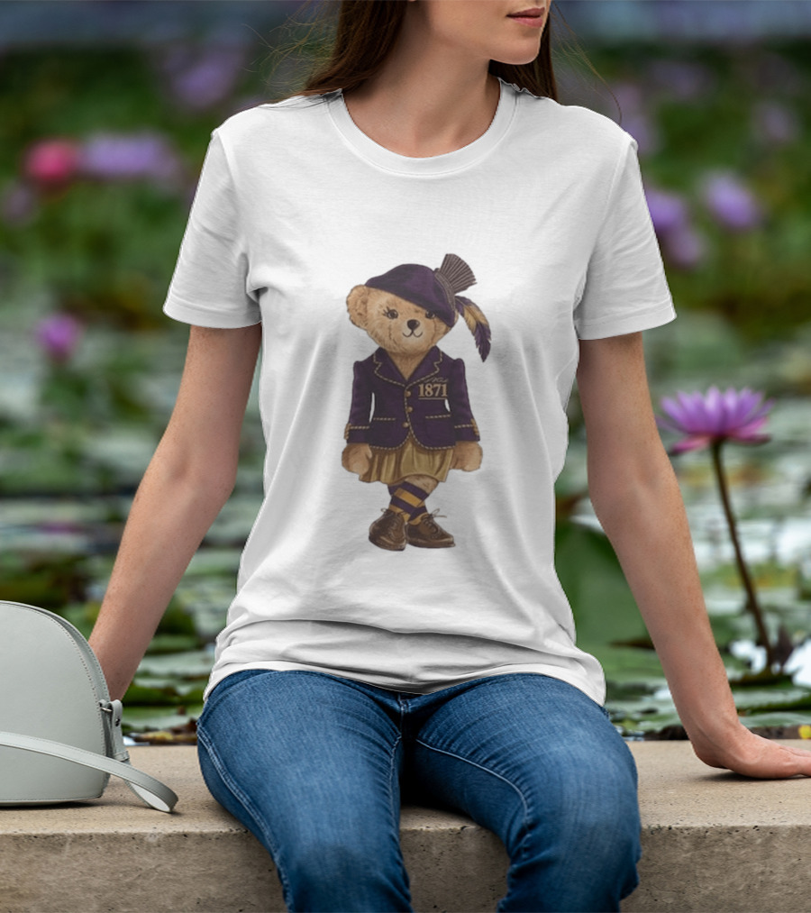 Alcorn State Polo Bear 1871 Lady Edition HBCU Fashion T-Shirt