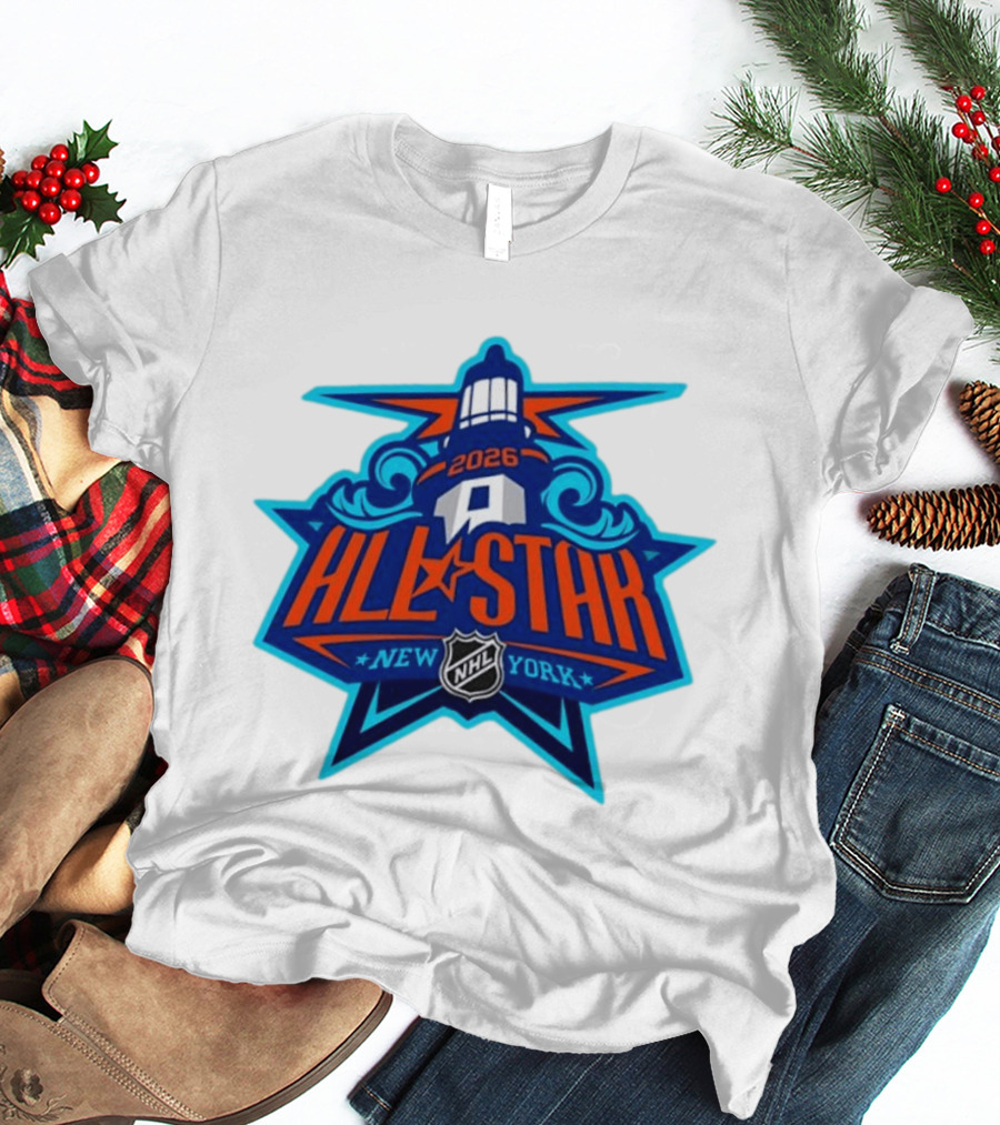 NHL All Star 2026 New York Lighthouse T-Shirt
