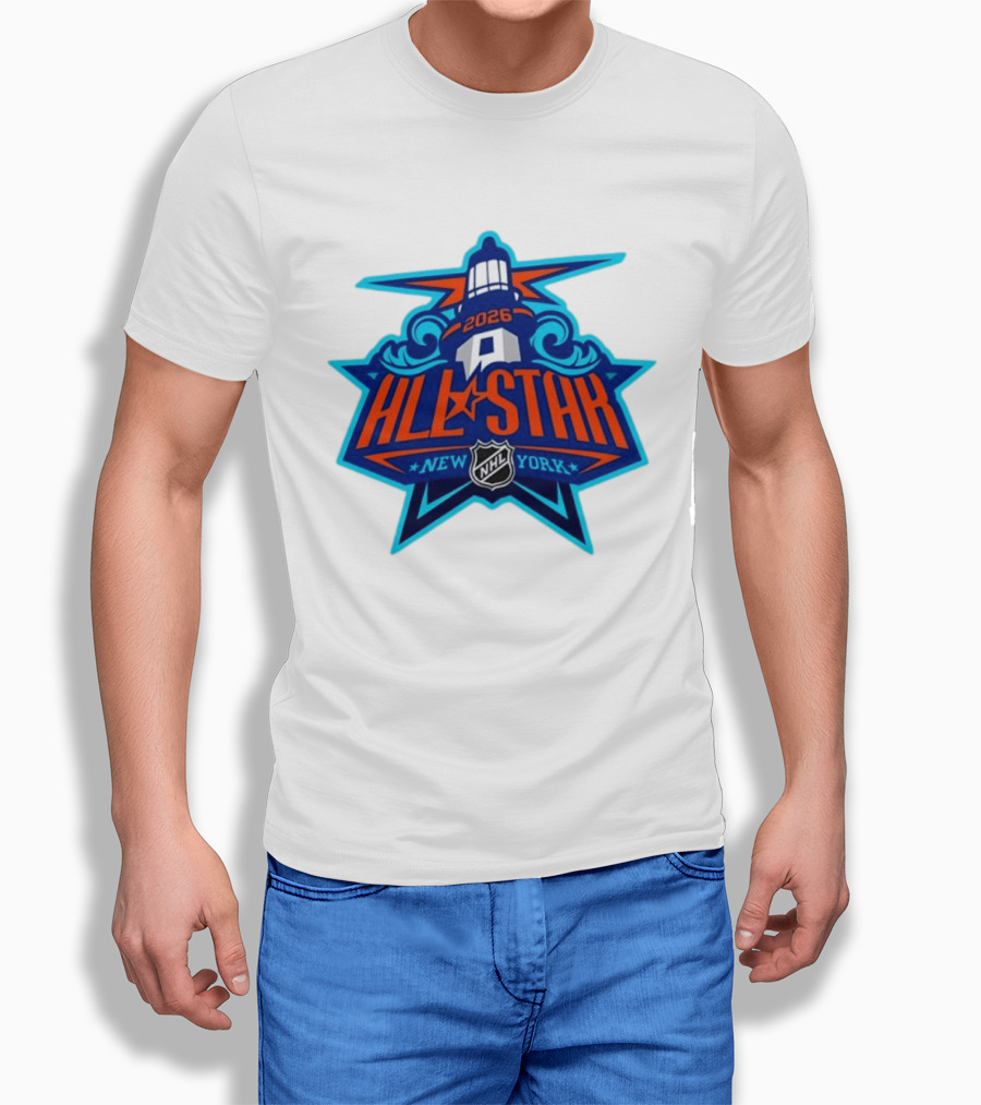 NHL All Star 2026 New York Lighthouse T-Shirt