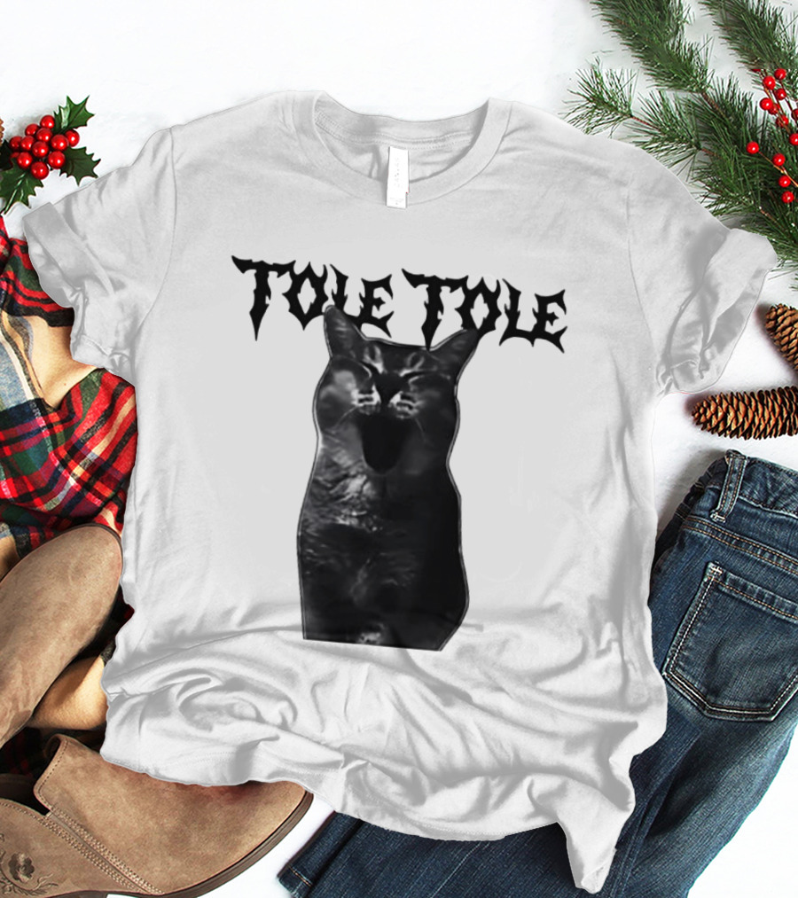 TOLE TOLE Black Cat T-Shirt