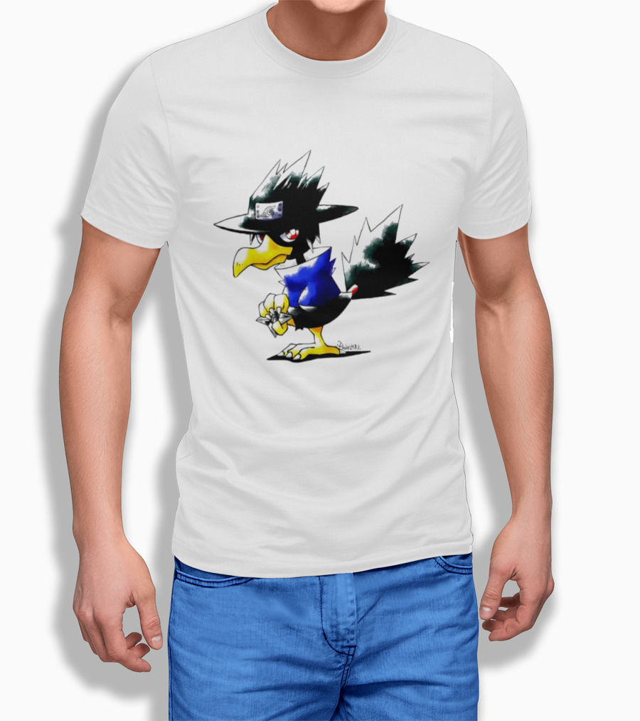 Murkrow Sasuke Uchiha Naruto Hidden Leaf Village Ninja T-Shirt