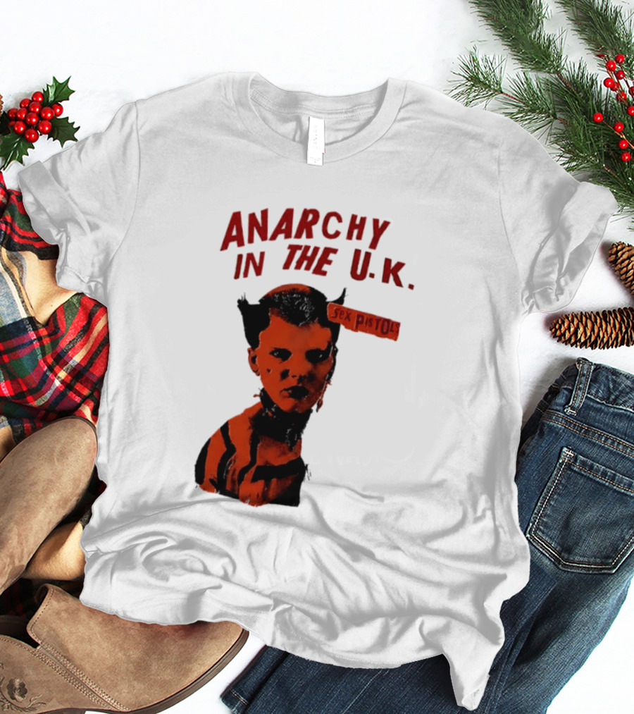 Anarchy In The UK Sex Pistols Punk Aesthetic T-Shirt