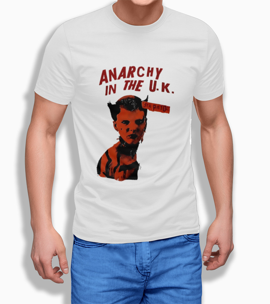Anarchy In The UK Sex Pistols Punk Aesthetic T-Shirt